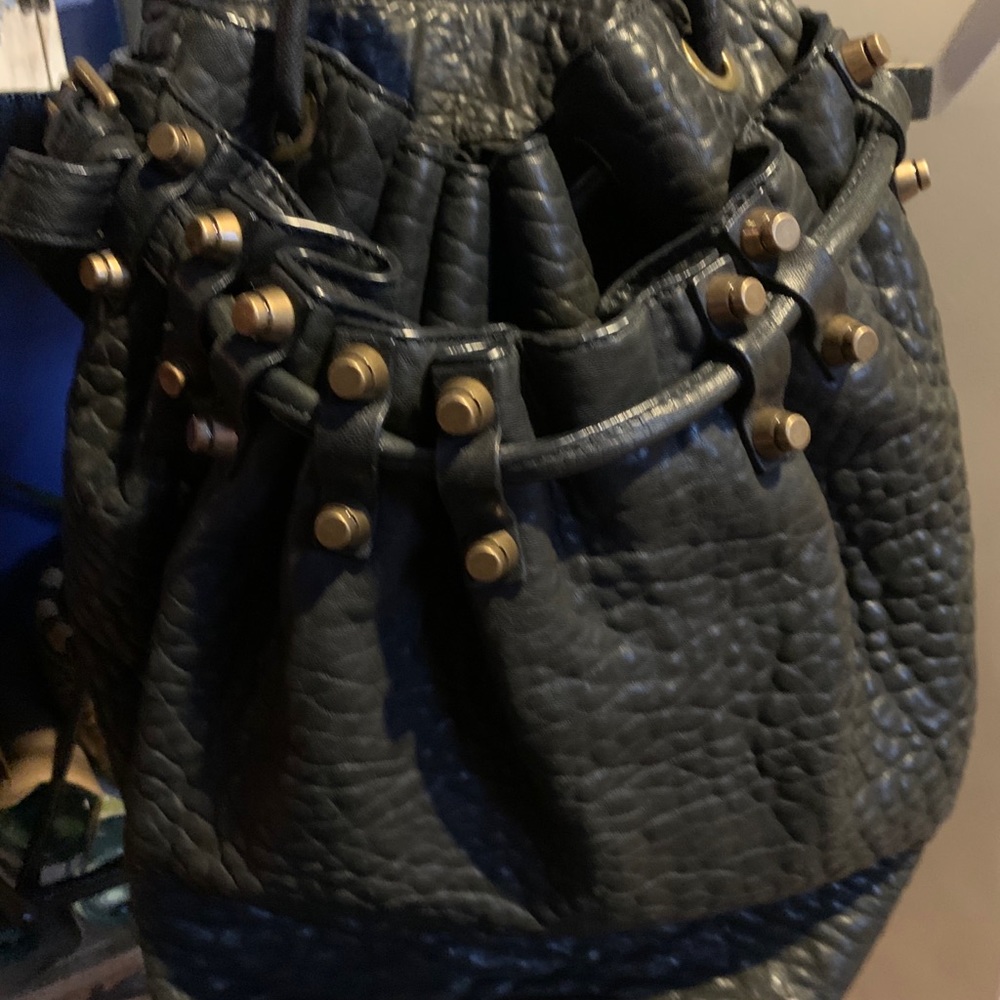 Alexander Wang Diego black with brass hardware